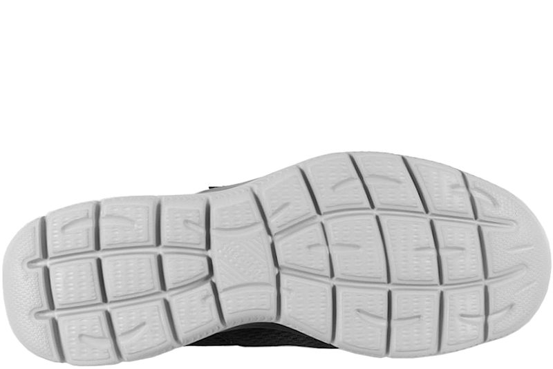 SKECHERS SUMMITS VINDICATOR SLIPPERS I SORT TEKSTIL