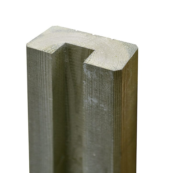 Demi poteau U27 pin 4,5 x 9 x L.240 cm