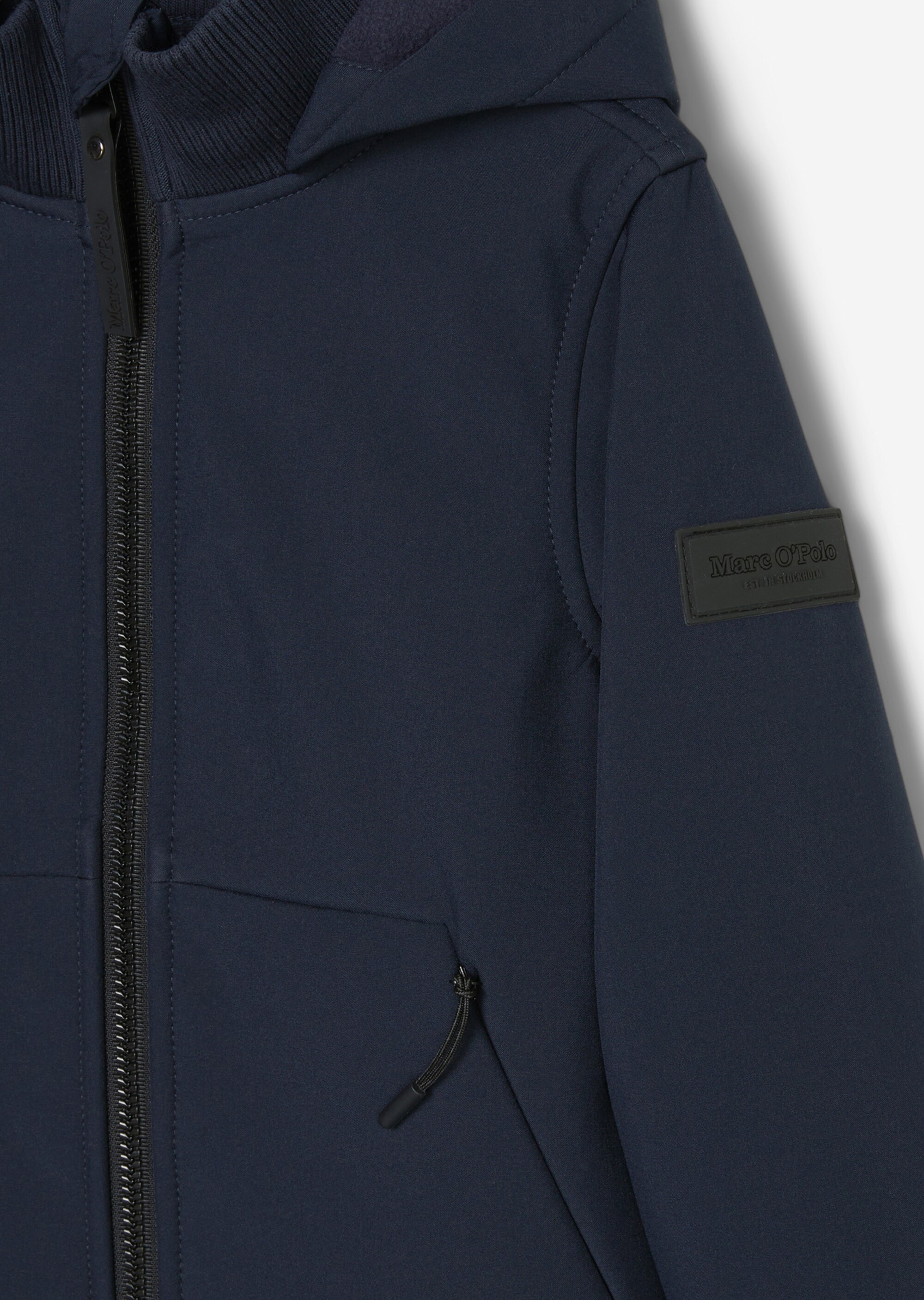 KIDS-BOYS Kapuzen-Softshelljacke wind- und wasserabweisend
