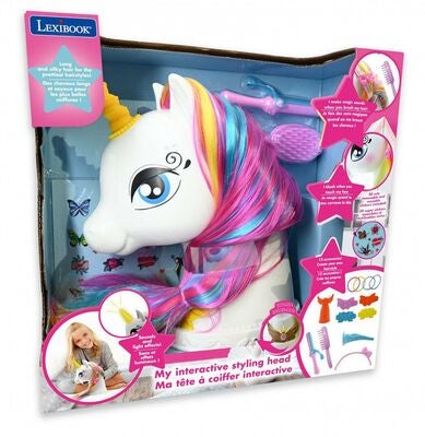 Lexibook My Magic Unicorn Interaktiv Stylingdukke