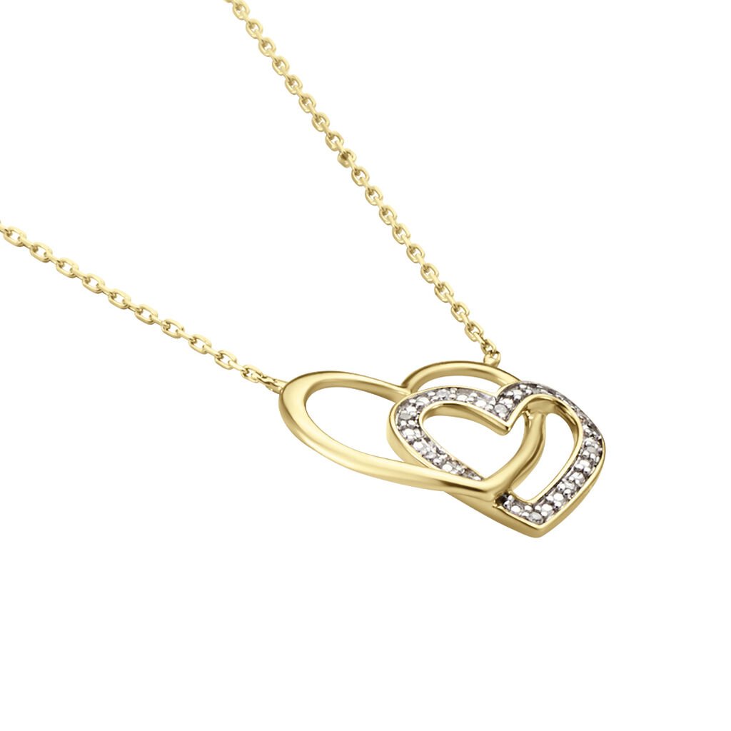 Collier Acke Or Jaune Diamant