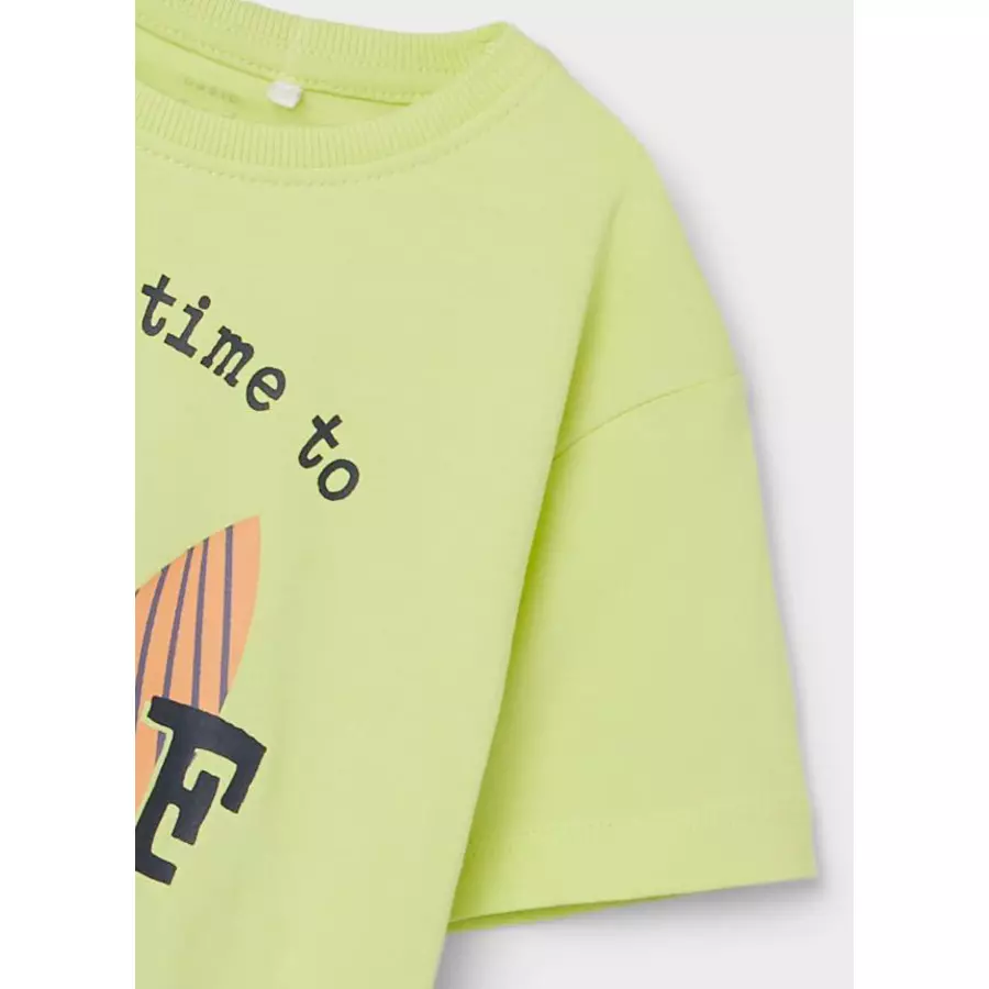name it T-Shirt Nmmvagno Sunny Lime