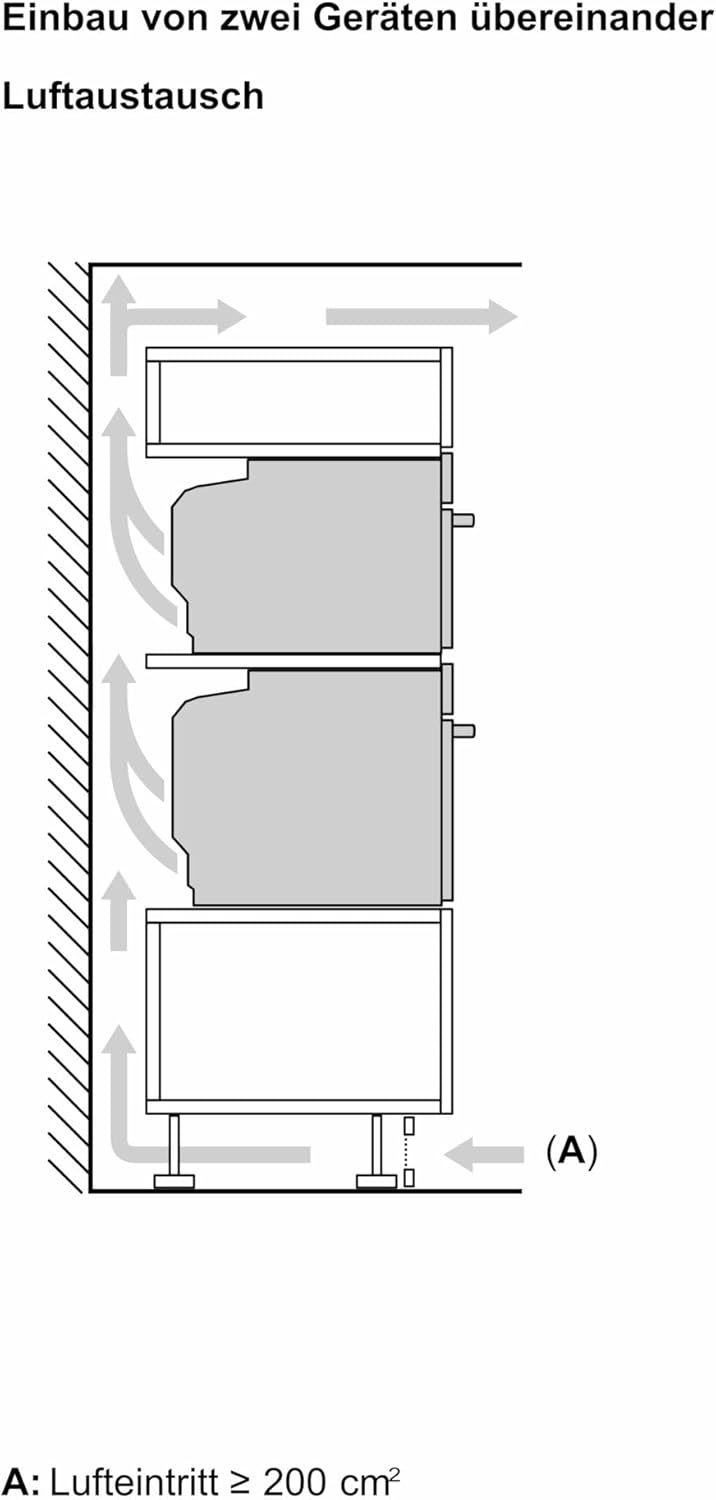 Siemens HB572ABS3, iQ300, Einbau-Backofen 60 x 60 cm, Air Fry, activeClean Pyrolyse Selbstreinung, LED-Touchbedienung, 3D Heißluft, Schnellaufheizung, cookControl10 Automatikprogramme, Edelstahl