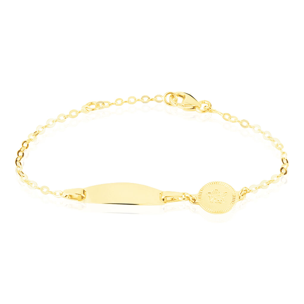 Bracelet Identité Gaspardine Maille Forçat Or Jaune