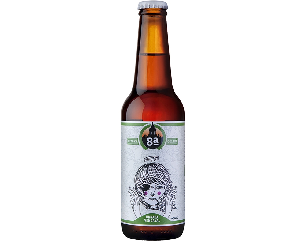 CERVEJA 8ª COLINA URRACA VENDAVAL IPA 0.33L