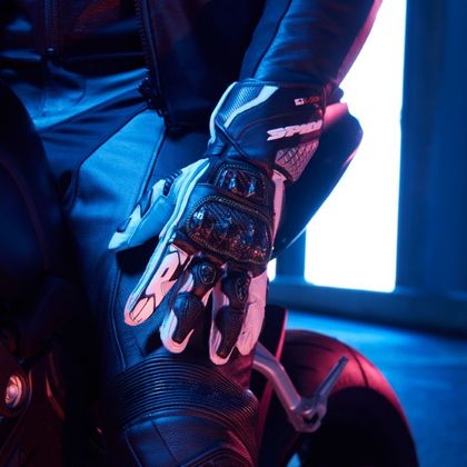 Gants Spidi CARBO KANGAROO - Noir / Noir