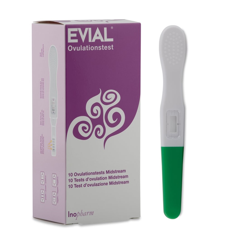 EVIAL Ovulationstest Midstream 10 Stk