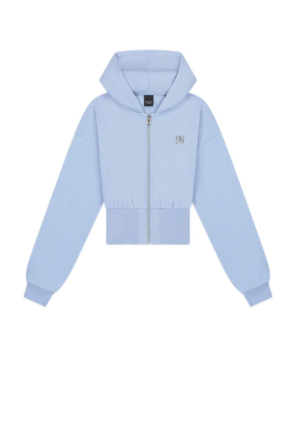 NIK&NIK sweatvest Fos lavendelblauw