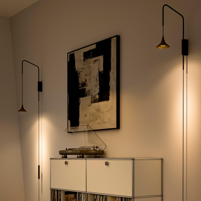 Artemide Unterlinden wandlamp LED 2700K aluminium