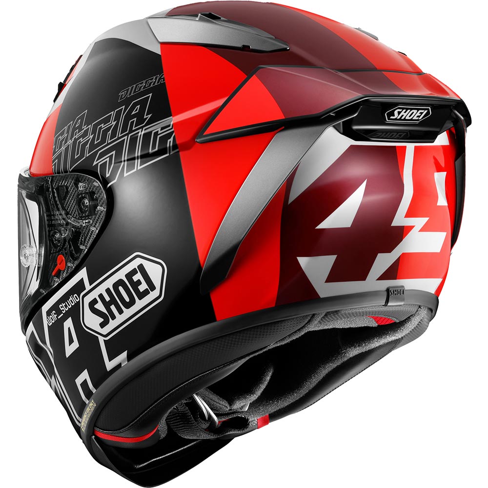 Shoei - Casque X-SPR Pro Diggia2 TC-1 / Noir / Rouge / Blanc