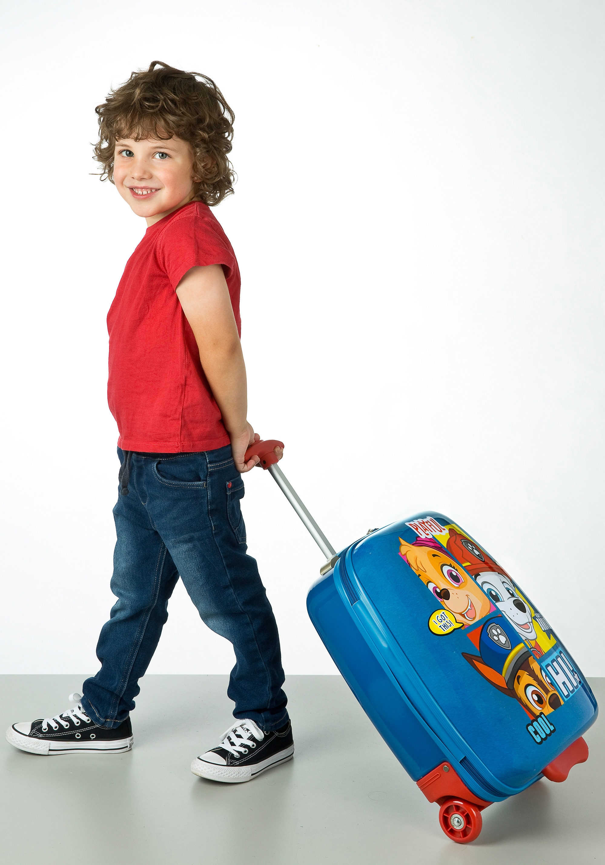 UNDERCOVER Kinderkoffer »PAW Patrol, 44 cm« 23 l 2 Rollen
