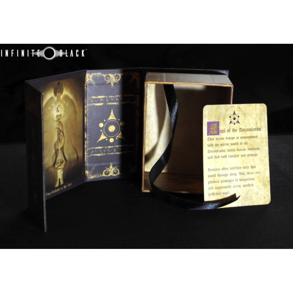 Deck Box 100+ Infinite Black - The Sigil of the Dreamlands