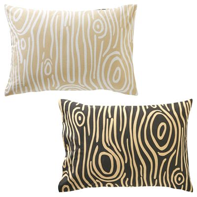 Linge de lit flanelle effet bois - BECQUET CRÉATION