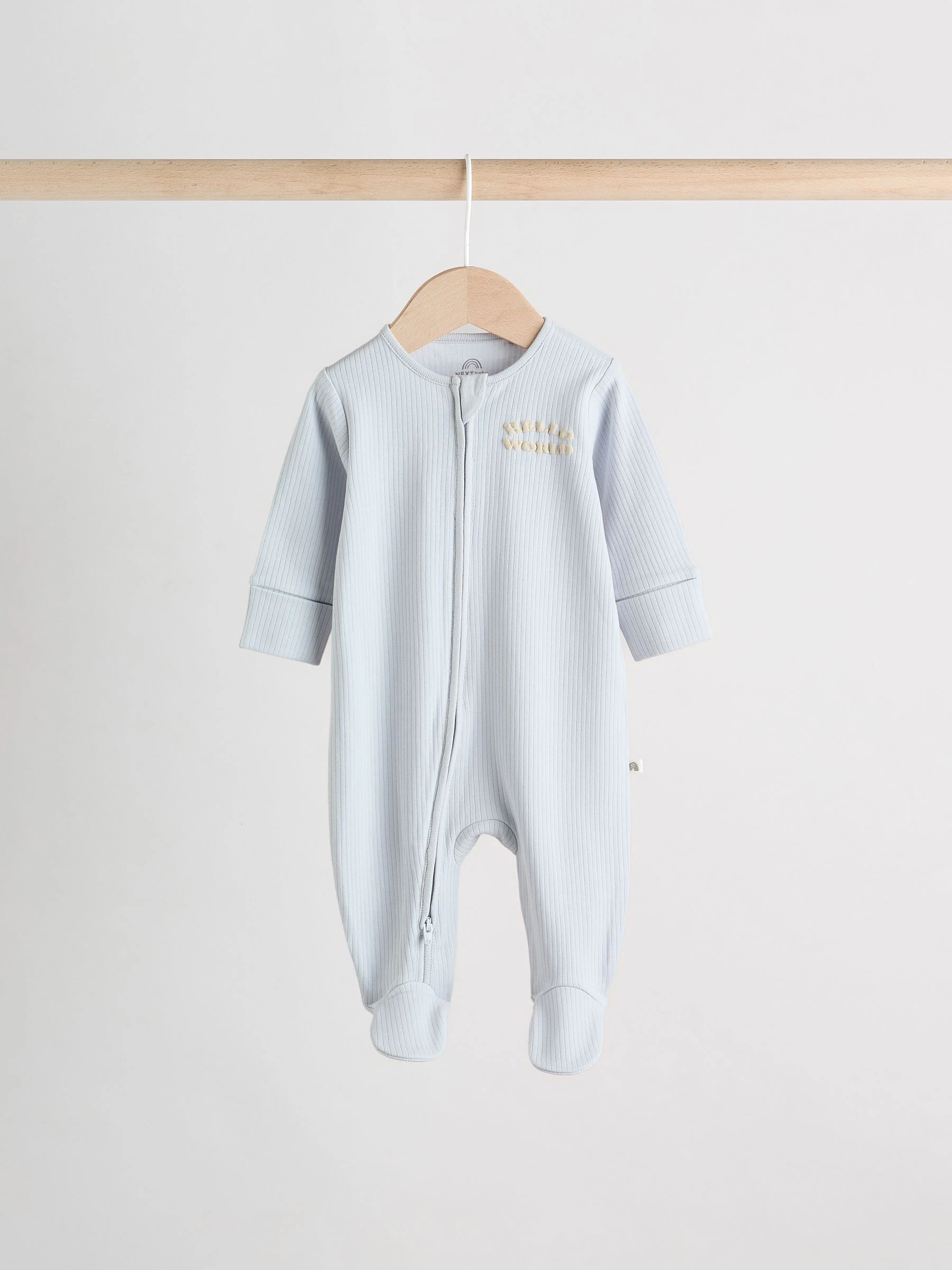 Blauw - Milk Club - babypyjama's, set van 3 (0mnd -2jr)