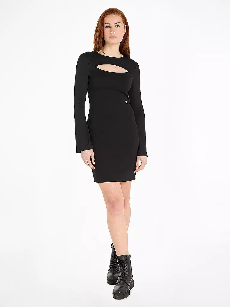 CALVIN KLEIN JEANS Minikleid  schwarz