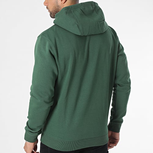 Sweat Capuche Regular Fleece 9593 Vert