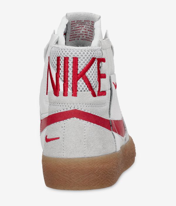 Nike SB Zoom Blazer Mid Premium Schuh (summit white university red)