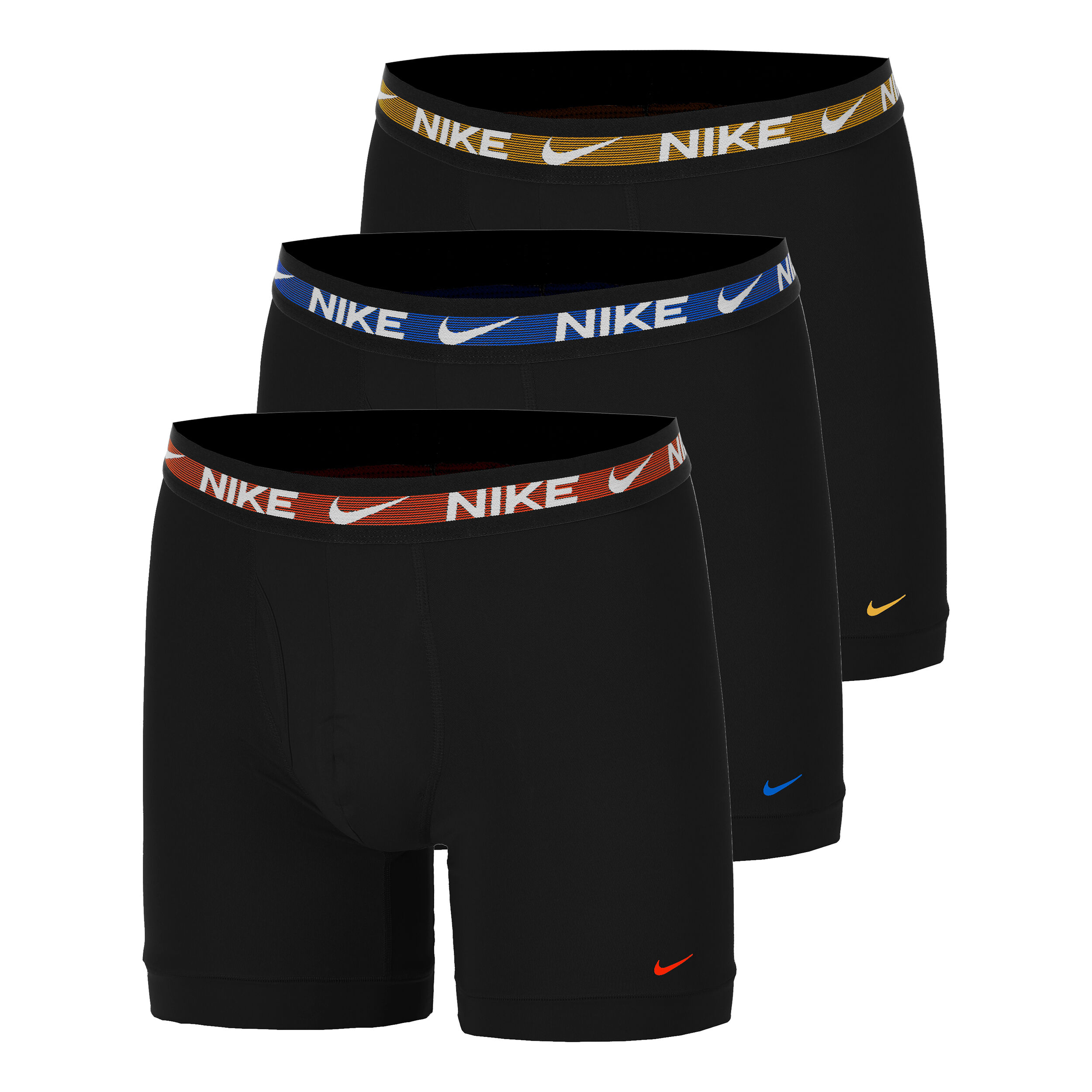 Nike Ultra Stretch Micro Boxer Brief Caleçon Pack De 3 Hommes - Noir , Multicouleur