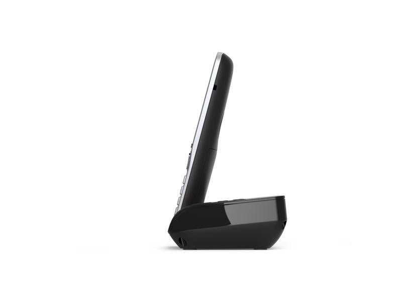 Gigaset Schnurlostelefon Comfort 500A Duo Schwarz/Silber Der neue Massstab in puncto komfortable Kommunikation für Zuhause und Home Office