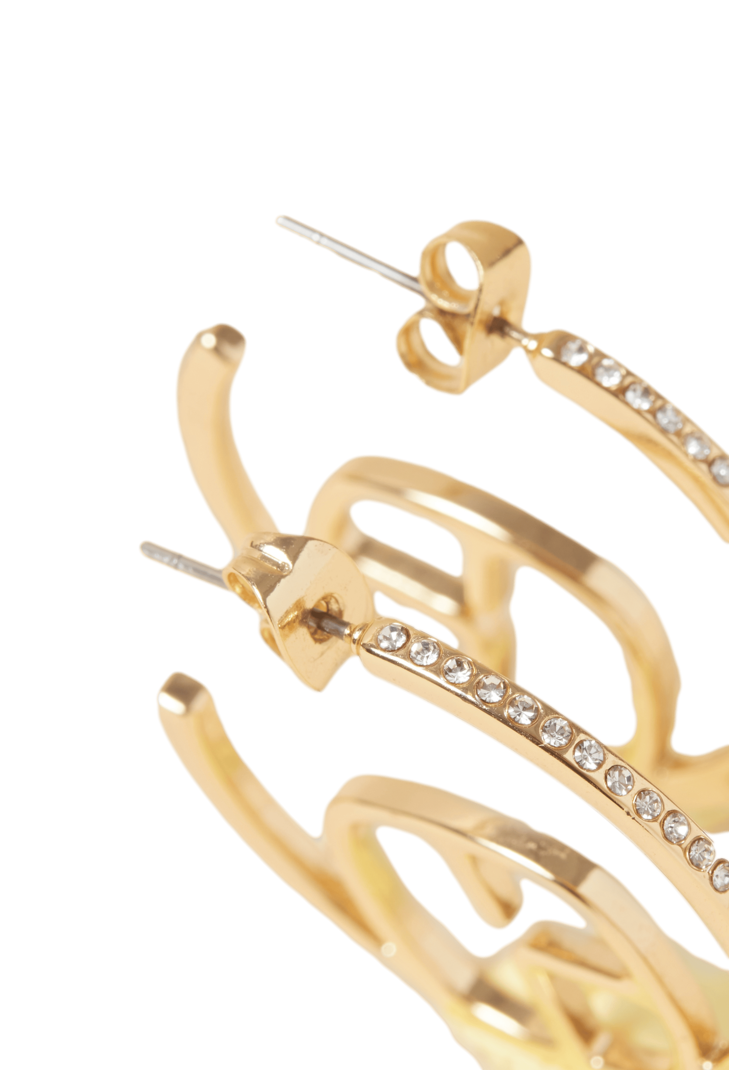 Mono boucle d'oreille créole| Doré