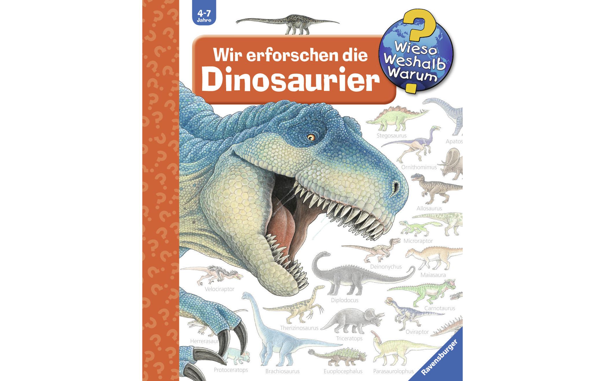 Kinder-Sachbuch WWW Wir erforschen die DinosaurierKlappbuch