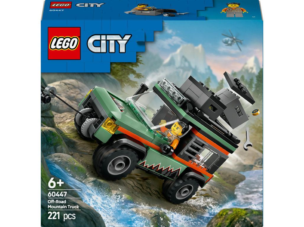 CARRINHA DE MONTANHA 4X4 LEGO CITY GREAT VEHICLES