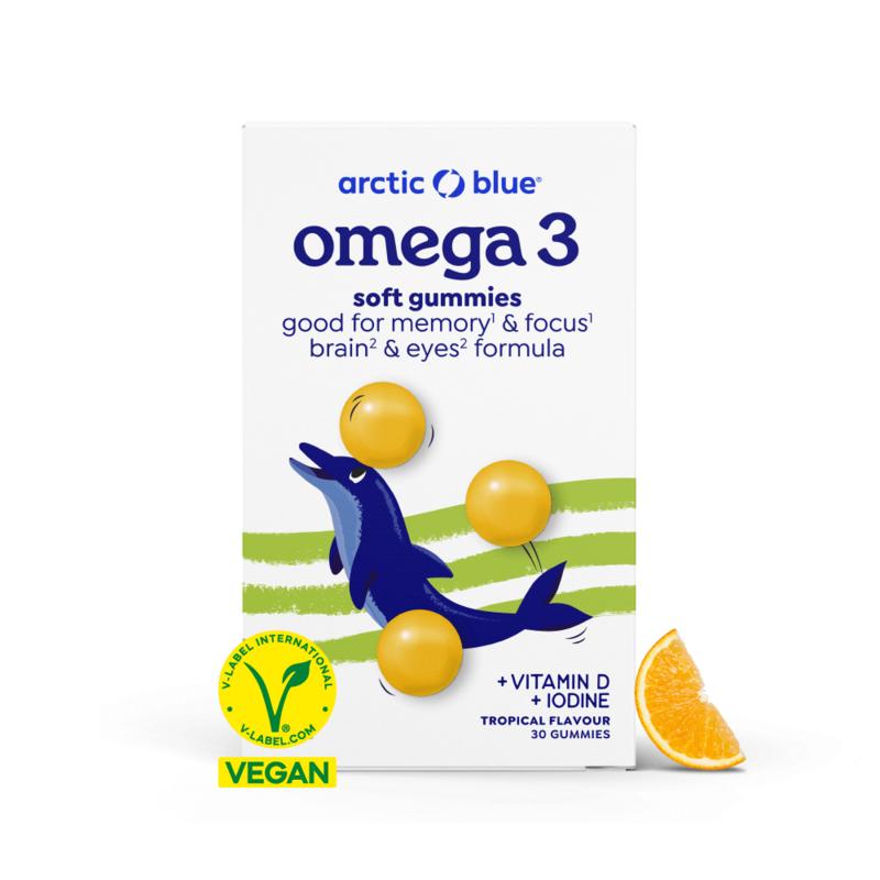 Arctic Blue Omega 3 Gummie Vegan (30 Gummies)