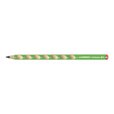 STABILO Easy Graph - Crayon à papier HB - pour droitier - vert