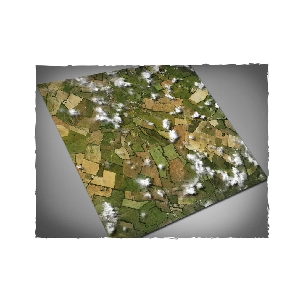 Terrain Mat PVC - Aerial Field 120x120