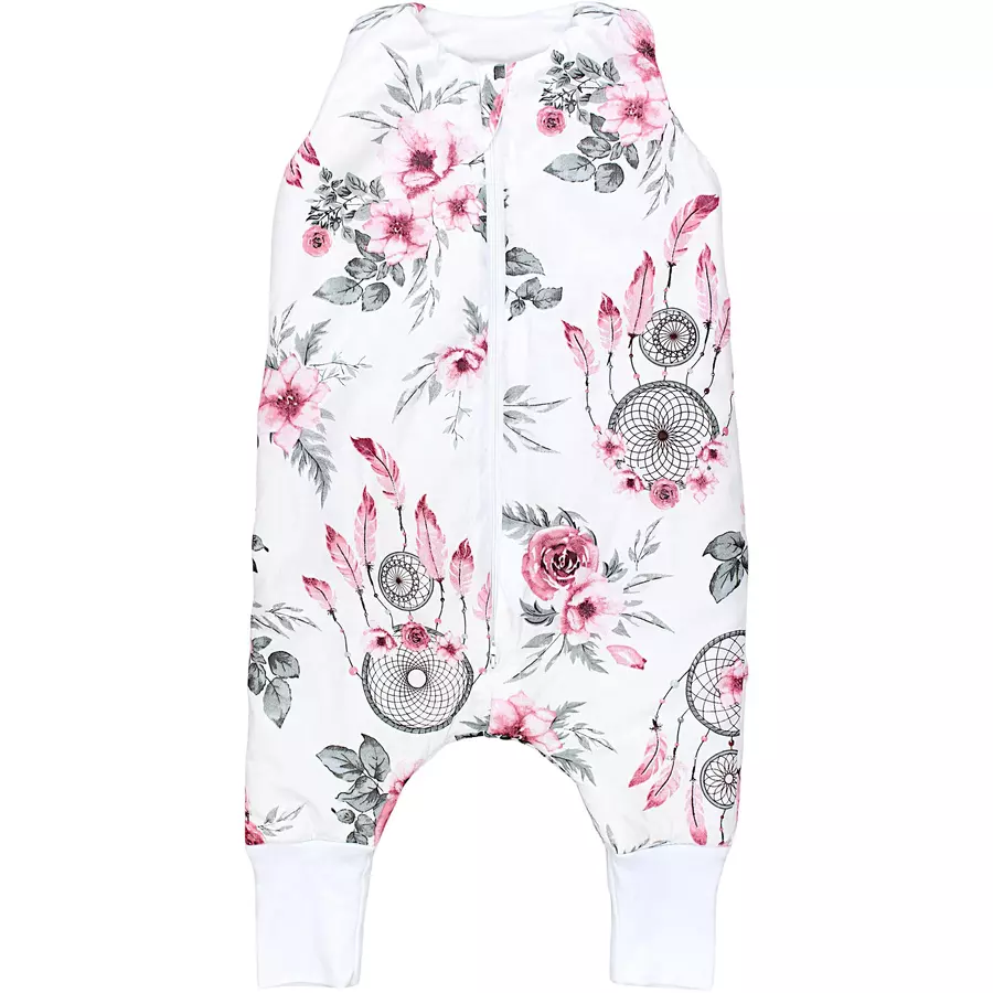 TupTam Baby Winter Schlafsack mit Beinen rosa