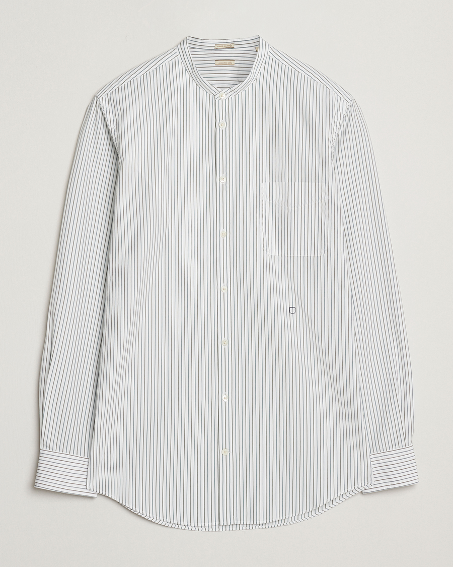 Massimo Alba Noto Guru Collar Shirt White/Green