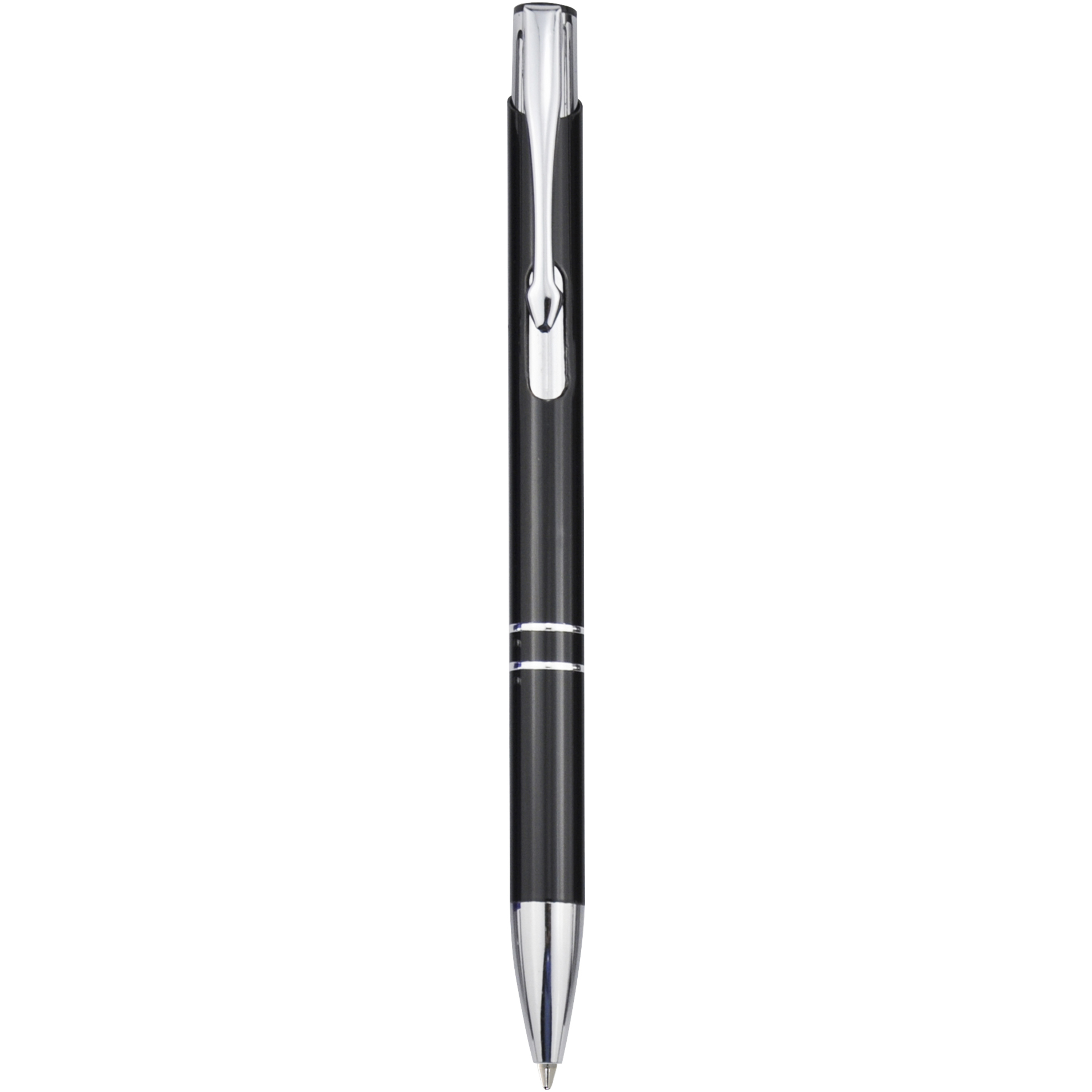 EgotierPro 107822 - Stylo bille en aluminium recyclé Moneta