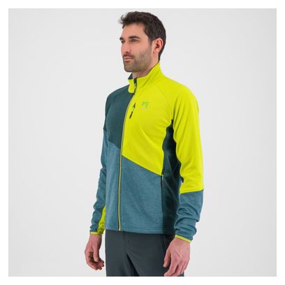 Polaire Karpos Federa Full Zip Bleu/Jaune