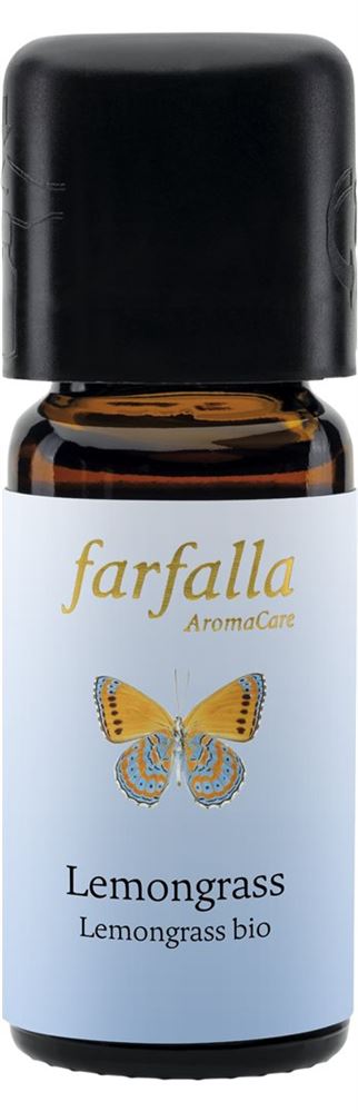 Farfalla Lemongrass<br>10 ml, Ätherisches Öl, Bio Grand Cru