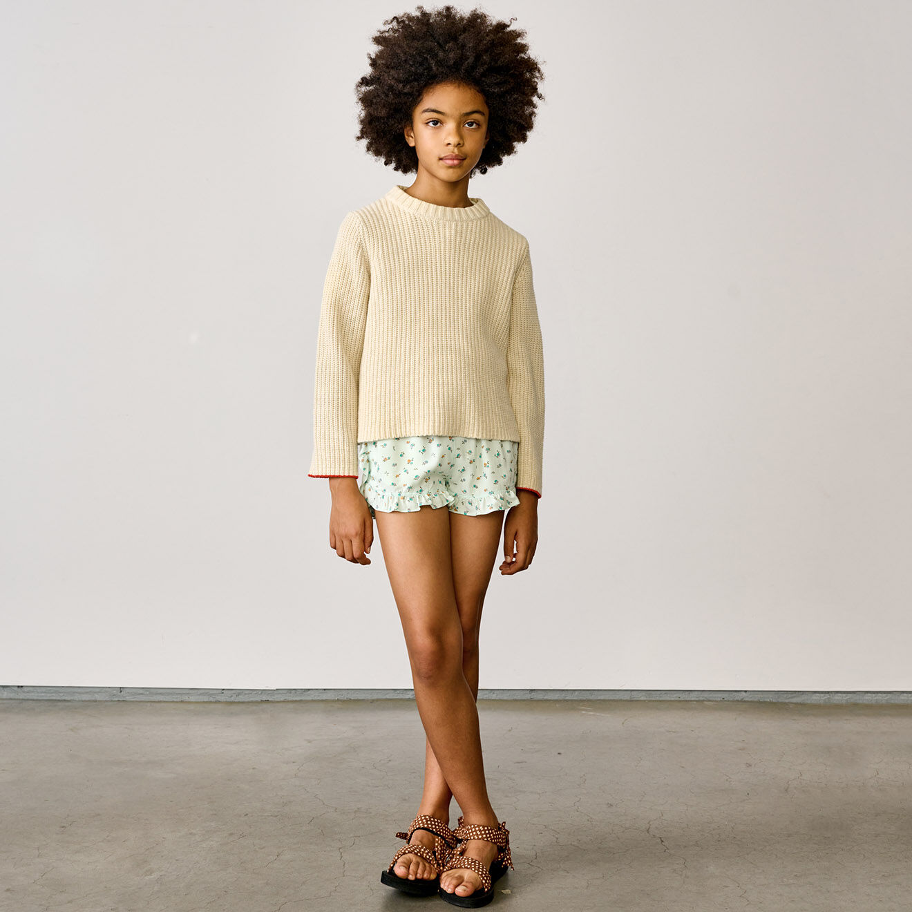 Bellerose Pull en Maille de Coton mélangé Gelza beige clair