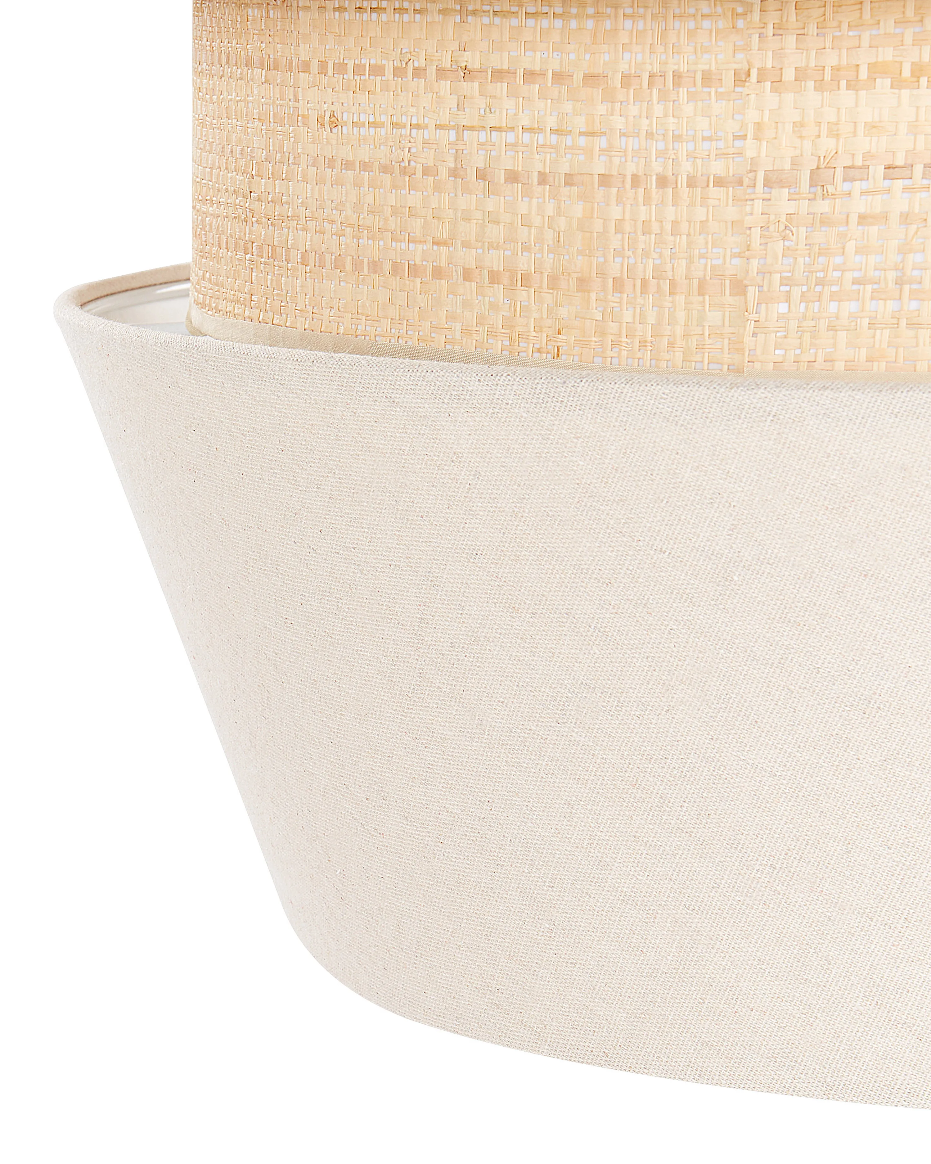 Hanglamp ATOYAC Kunstlinnen Beige