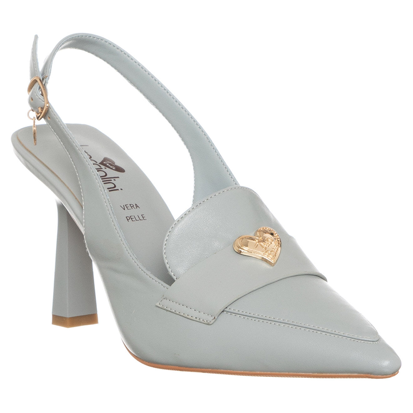 Tua By Braccialini Slingbacks Mathilde bleu ciel - Talon 9 cm