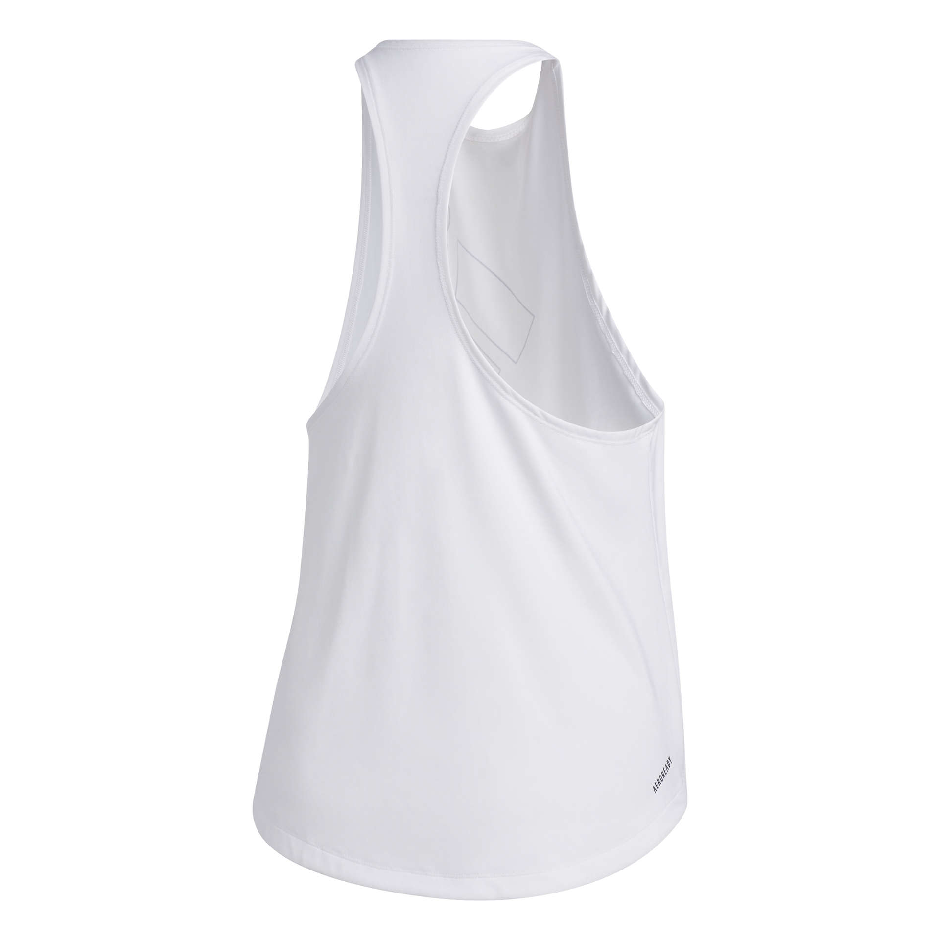 adidas Tech Badge Hardloopshirt Zonder Mouwen Wit/Zwart Dames