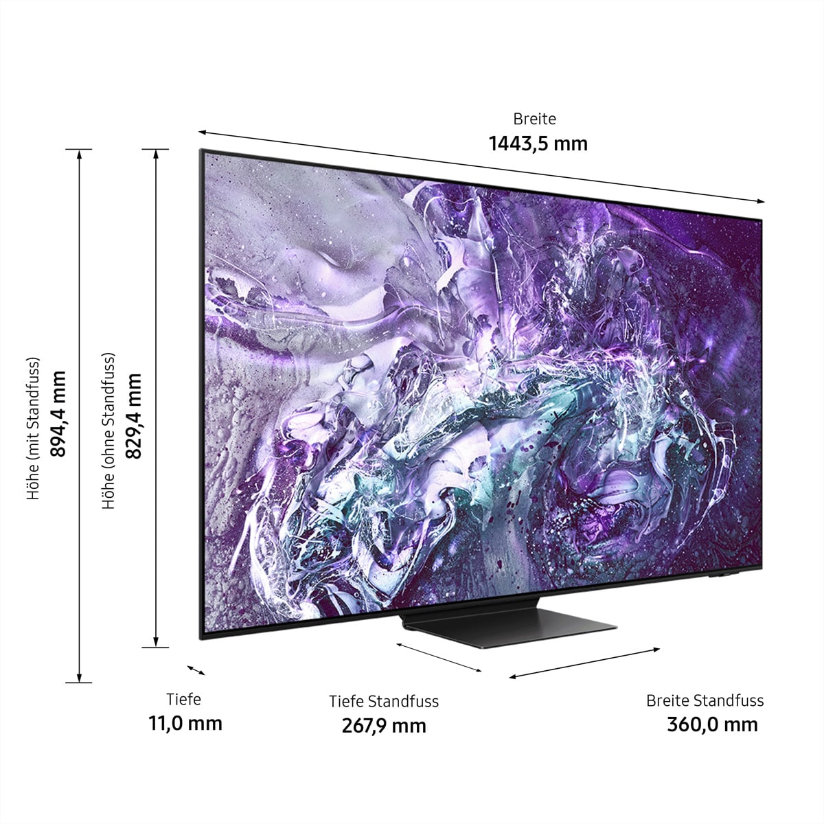 Samsung LED-Fernseher »QE65S95DATXZU« 163 cm/65 ″ 4K