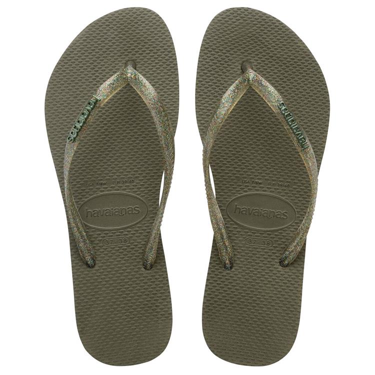 Havaianas Slim Logo Metallic Teenslippers
