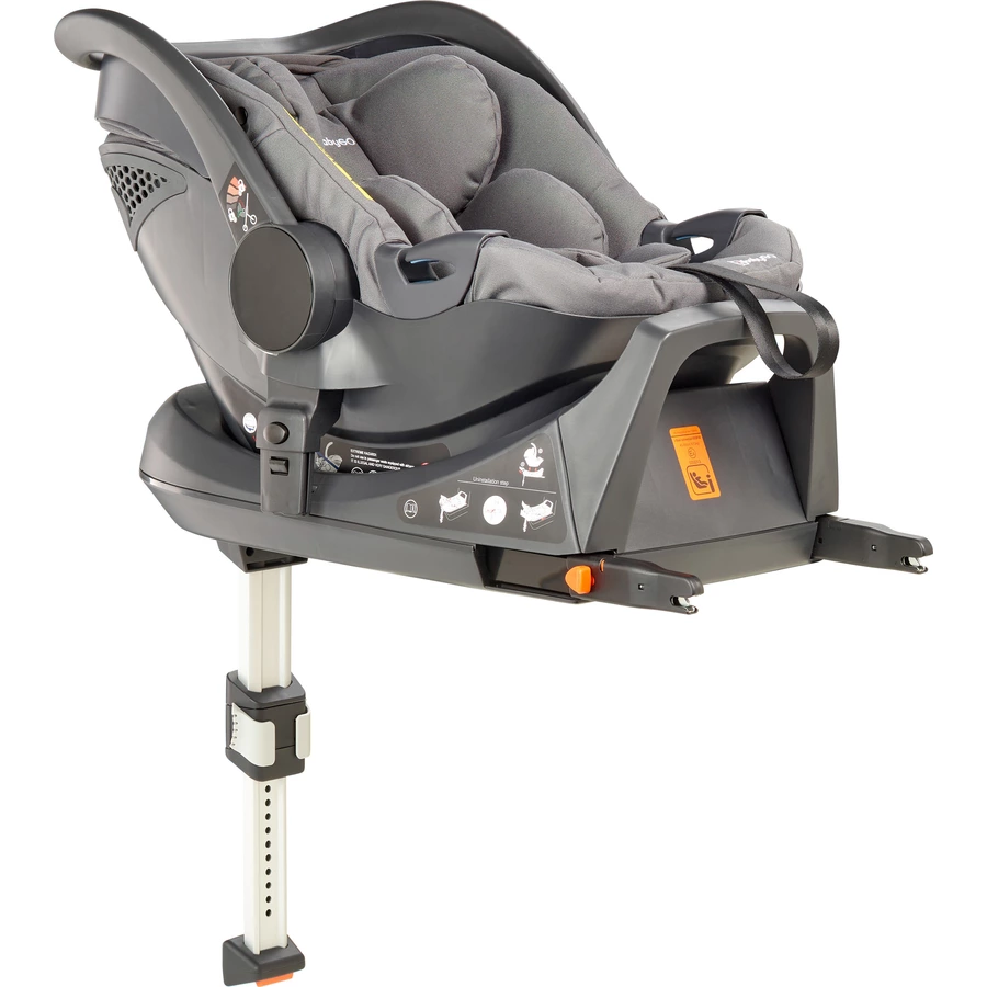 babyGO Geschwisterwagen Duo Mega Ultra Set Grey