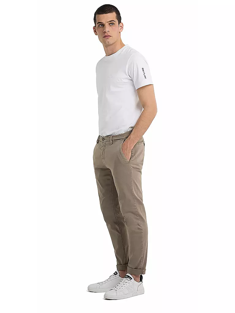 REPLAY Jeans Slim Fit ZEUMAR - Hyperflex beige