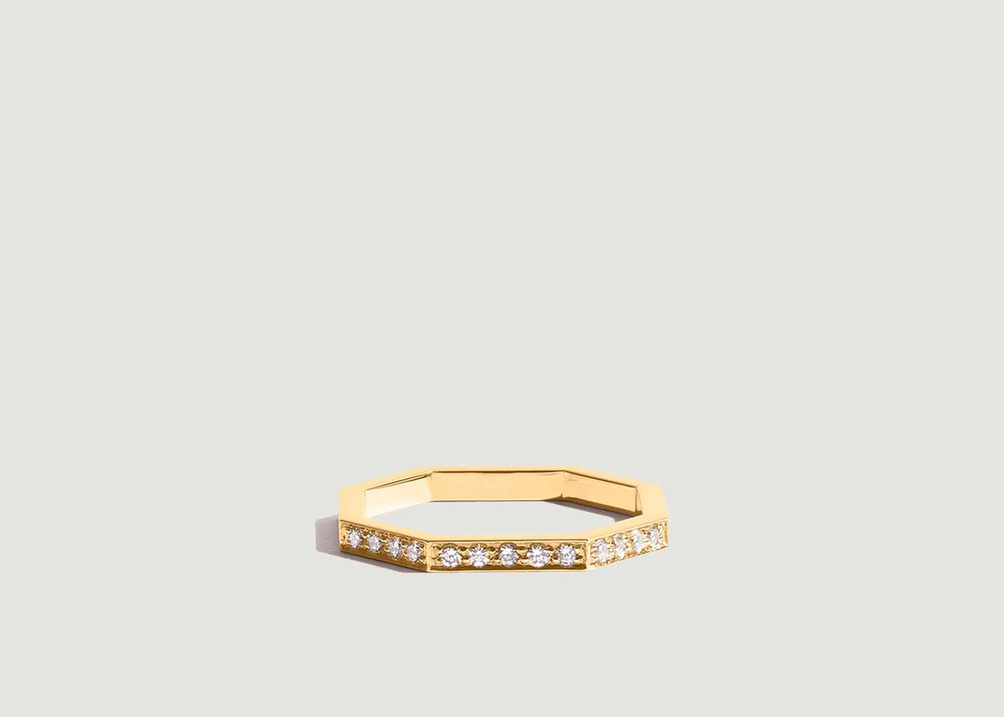 Bague Octogone Diamants JEM