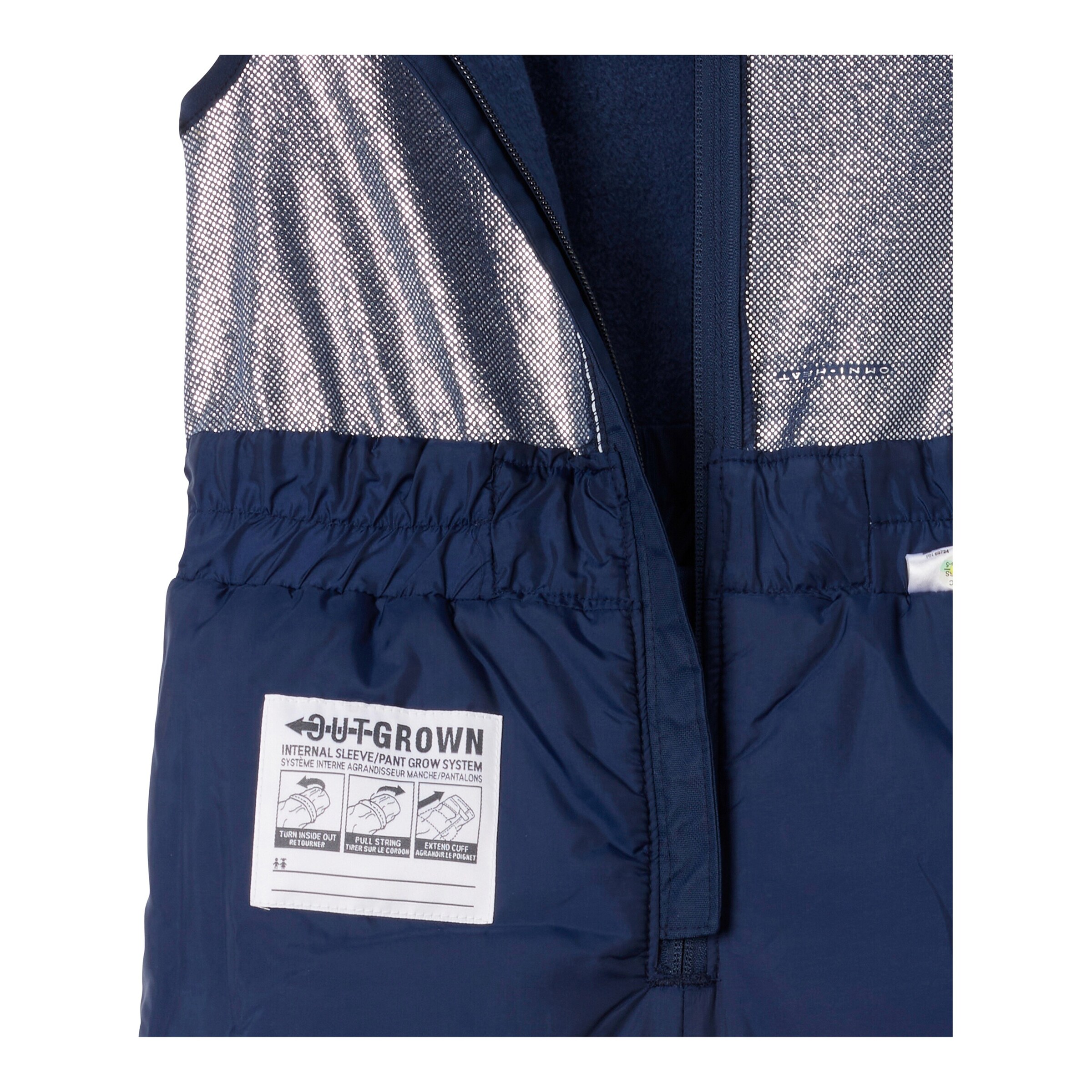 Columbia 2-tlg. Set Schneejacke und Schneehose Buga marine/rot/grau