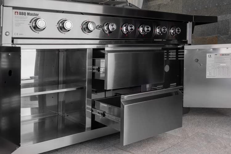 BBQ Master XXL Pro Edelstahl Gasgrill