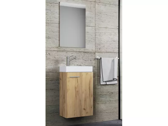 3pcs lavabo lavabo Slito miroir