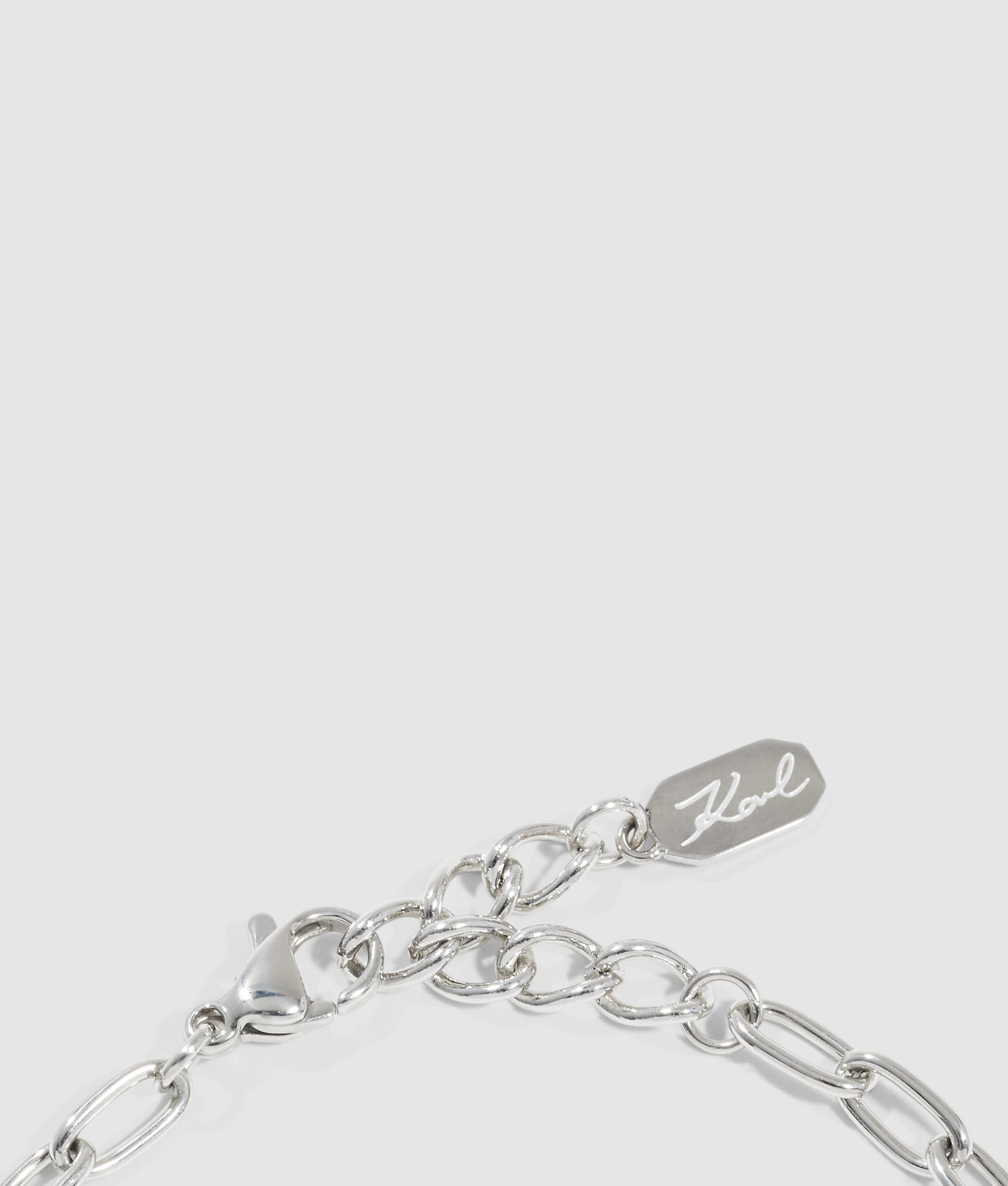 Pavé heart bedel armband