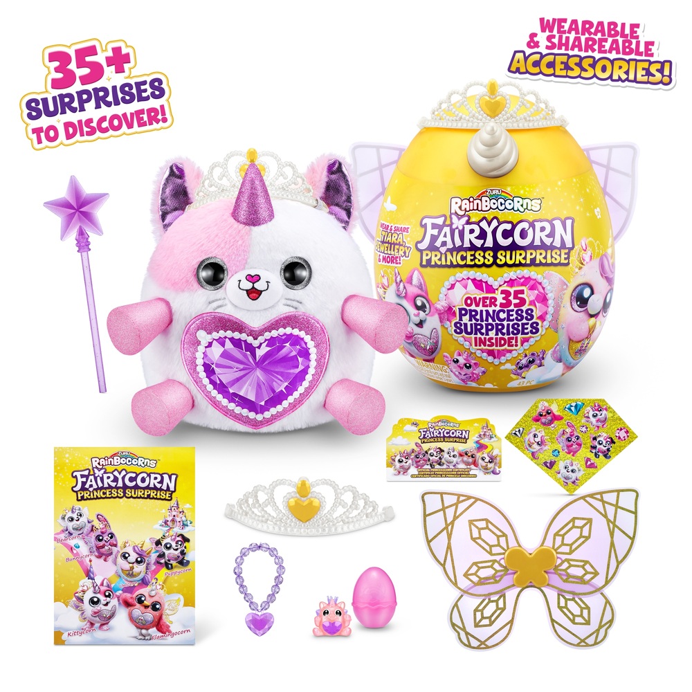 Rainbocorns Fairycorn Princess Überraschungsei Mittelgroßes Kätzchen