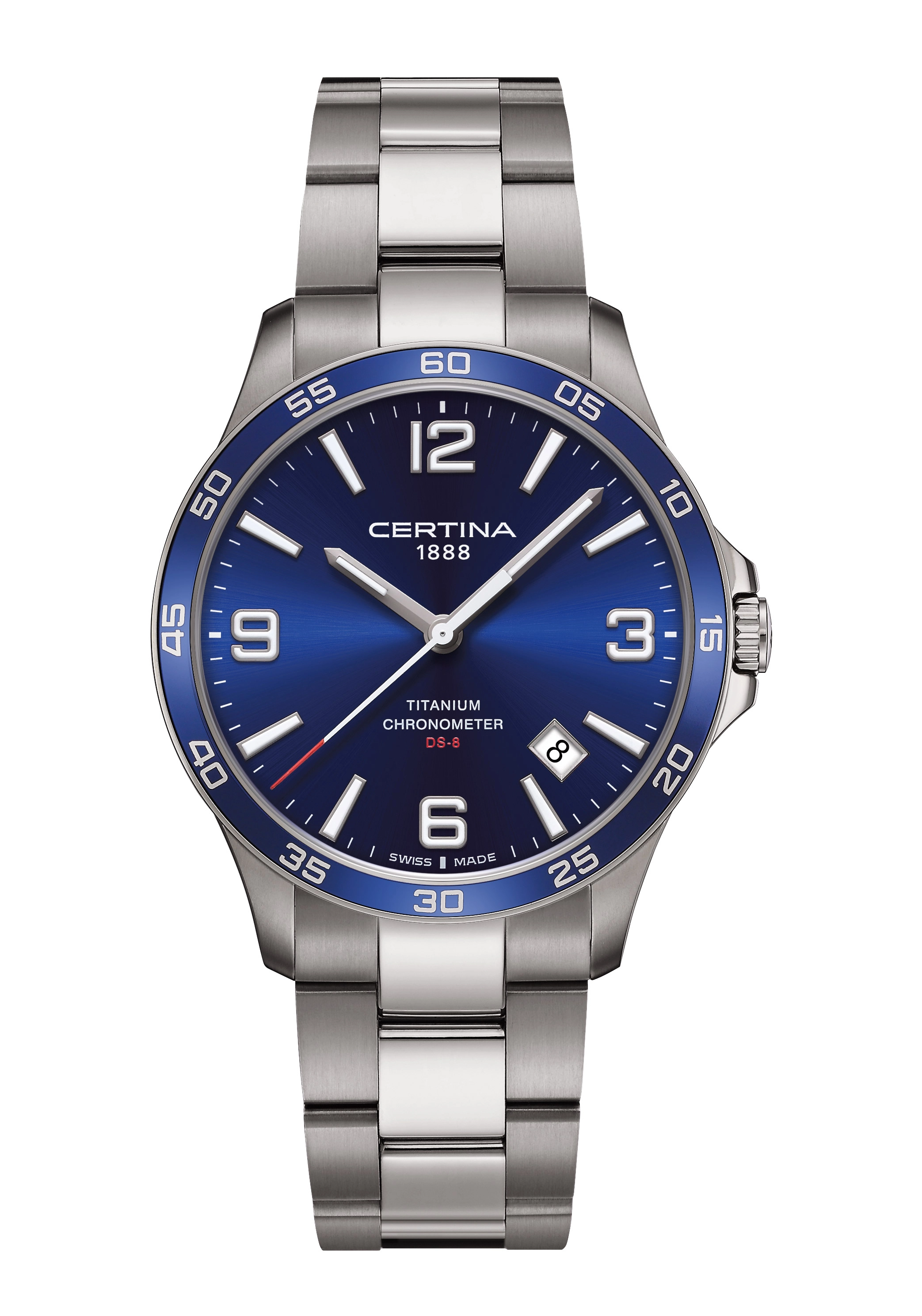 Certina DS-8 41.5mm Blau C033.851.44.047.00