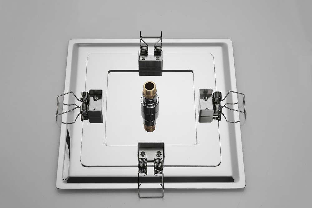 Saniclear Cube plafond inbouw douchekop 30x30cm chroom